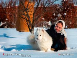 Зимние игры с самоедом